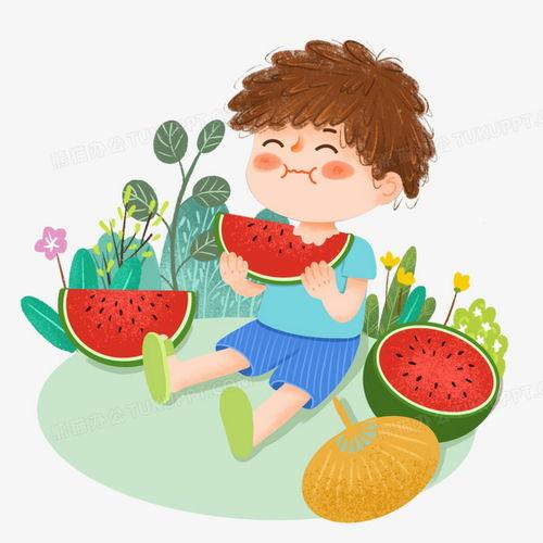 娱乐吃瓜的头像男生动漫,揭秘吃瓜少年与二次元美食的奇幻之旅